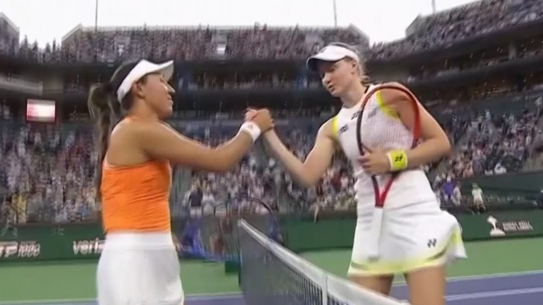 Rybakina continues red-hot run