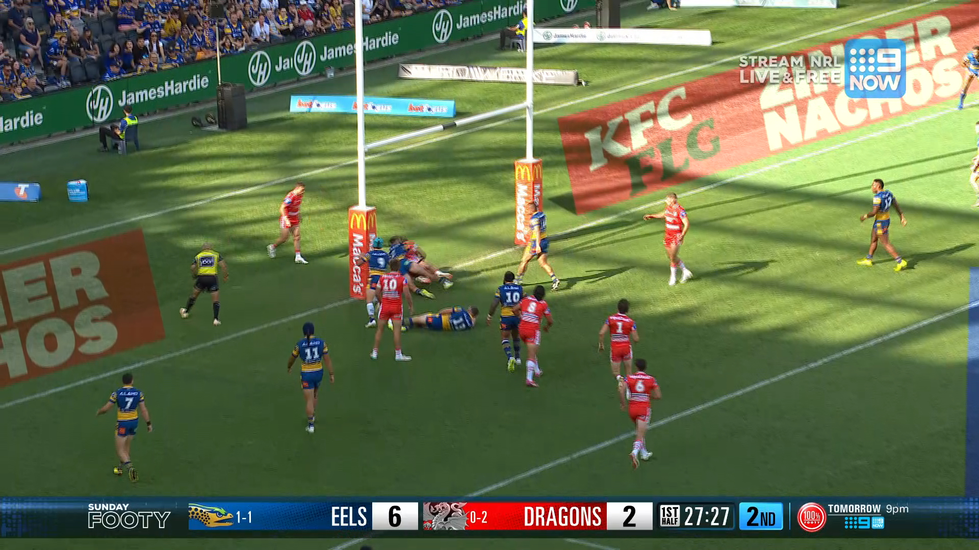 NRL Highlights: Eels v Dragons - Round 3