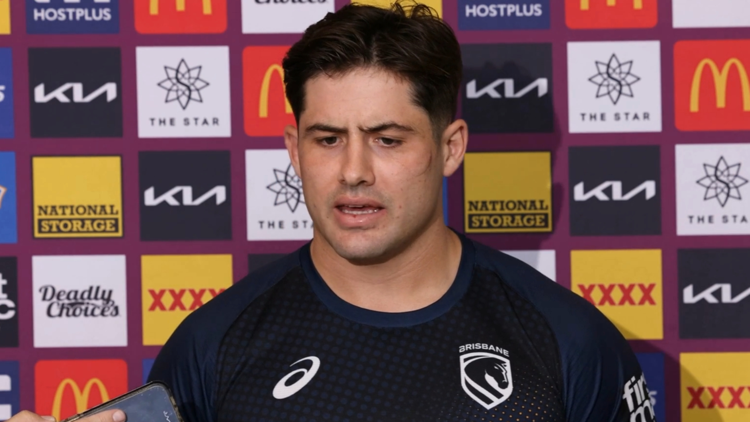 Broncos player's awkward Te'o answer