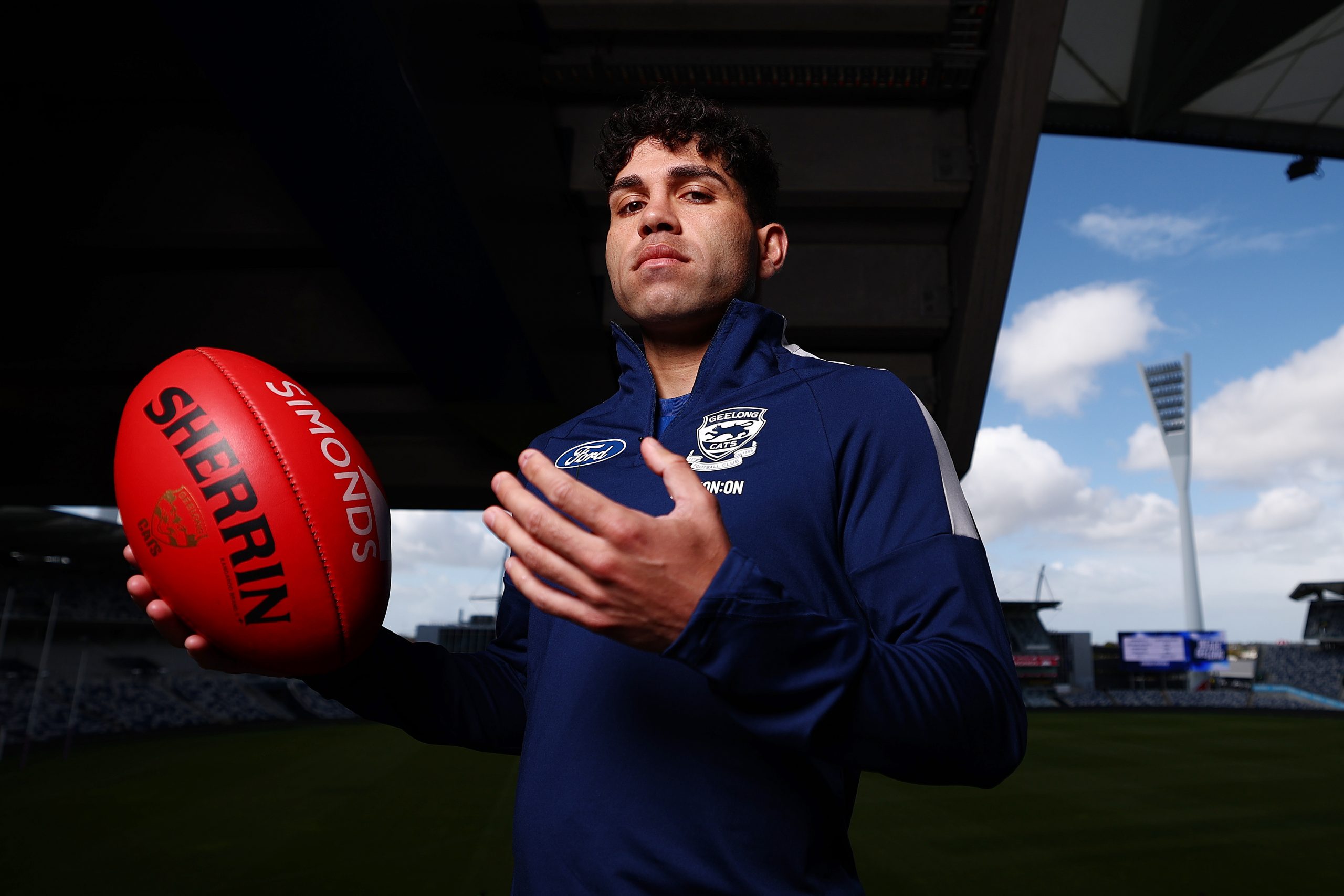 Geelong star Tyson Stengle.