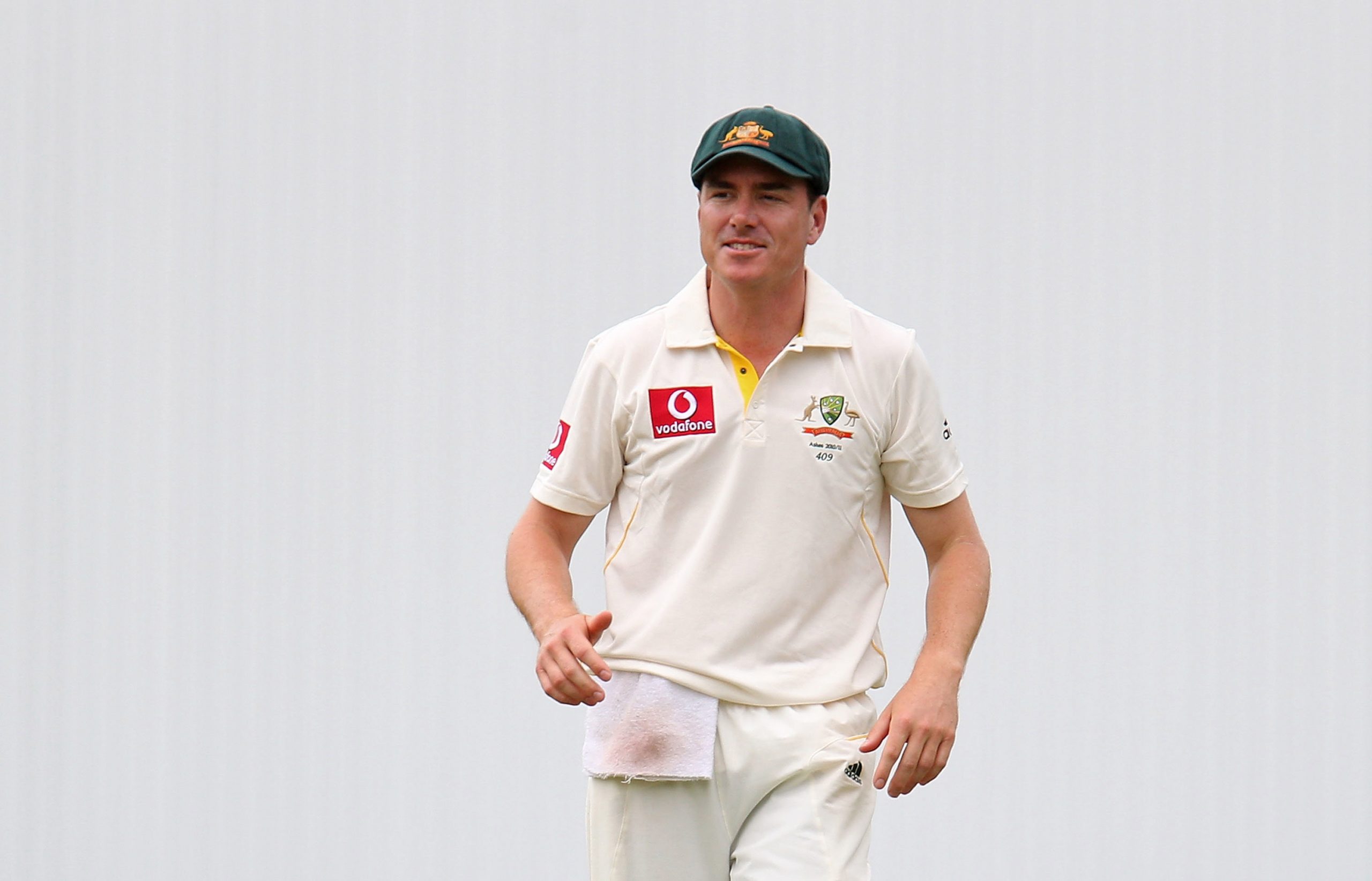 Marcus North playing for the Australian Test side in 2010.