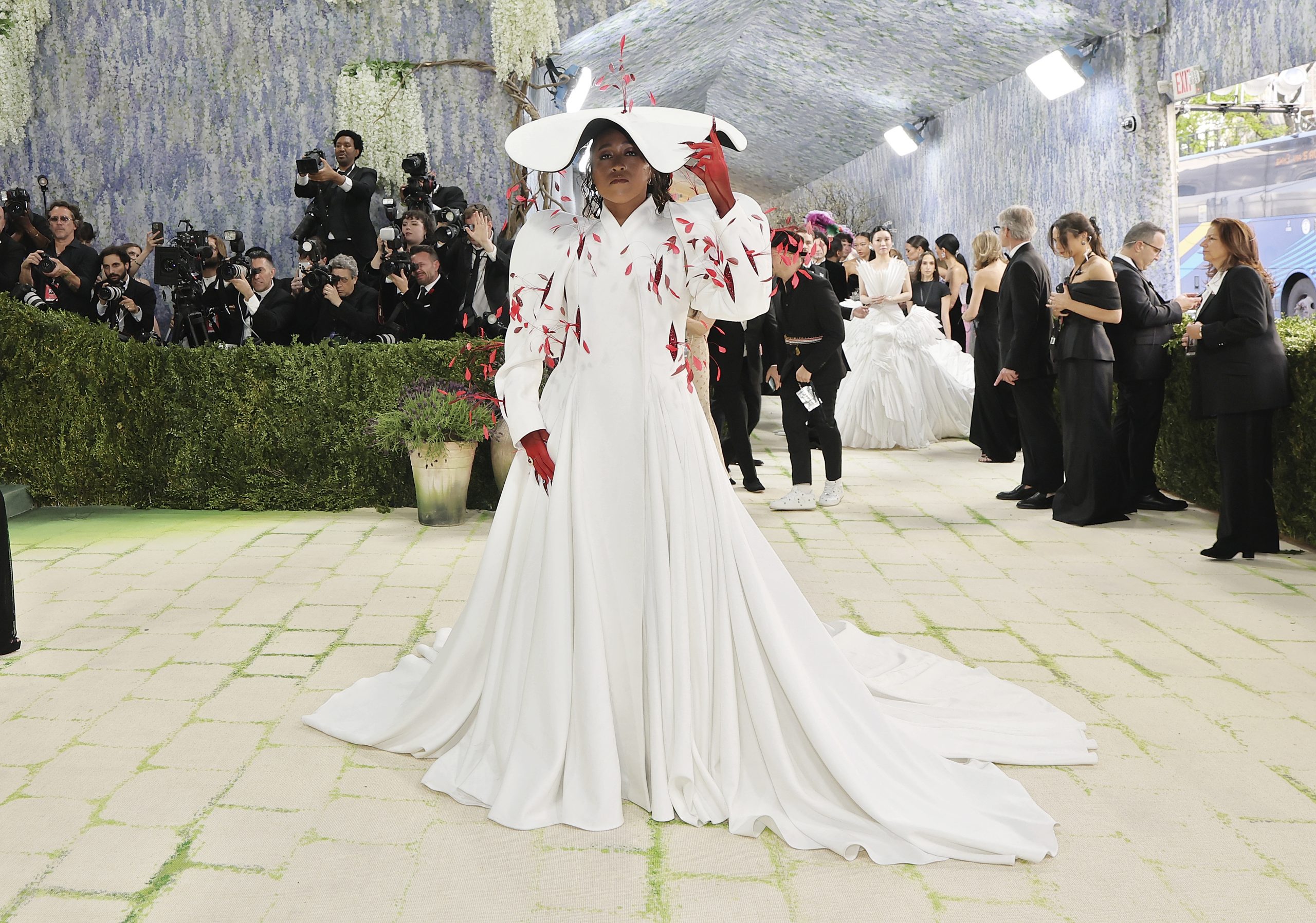 NEW YORK, NEW YORK - MAY 04: Naomi Osaka attends the 2026 Met Gala celebrating "Costume Art" at the Metropolitan Museum of Art on May 04, 2026 in New York City. (Photo by Mike Coppola/Getty Images)