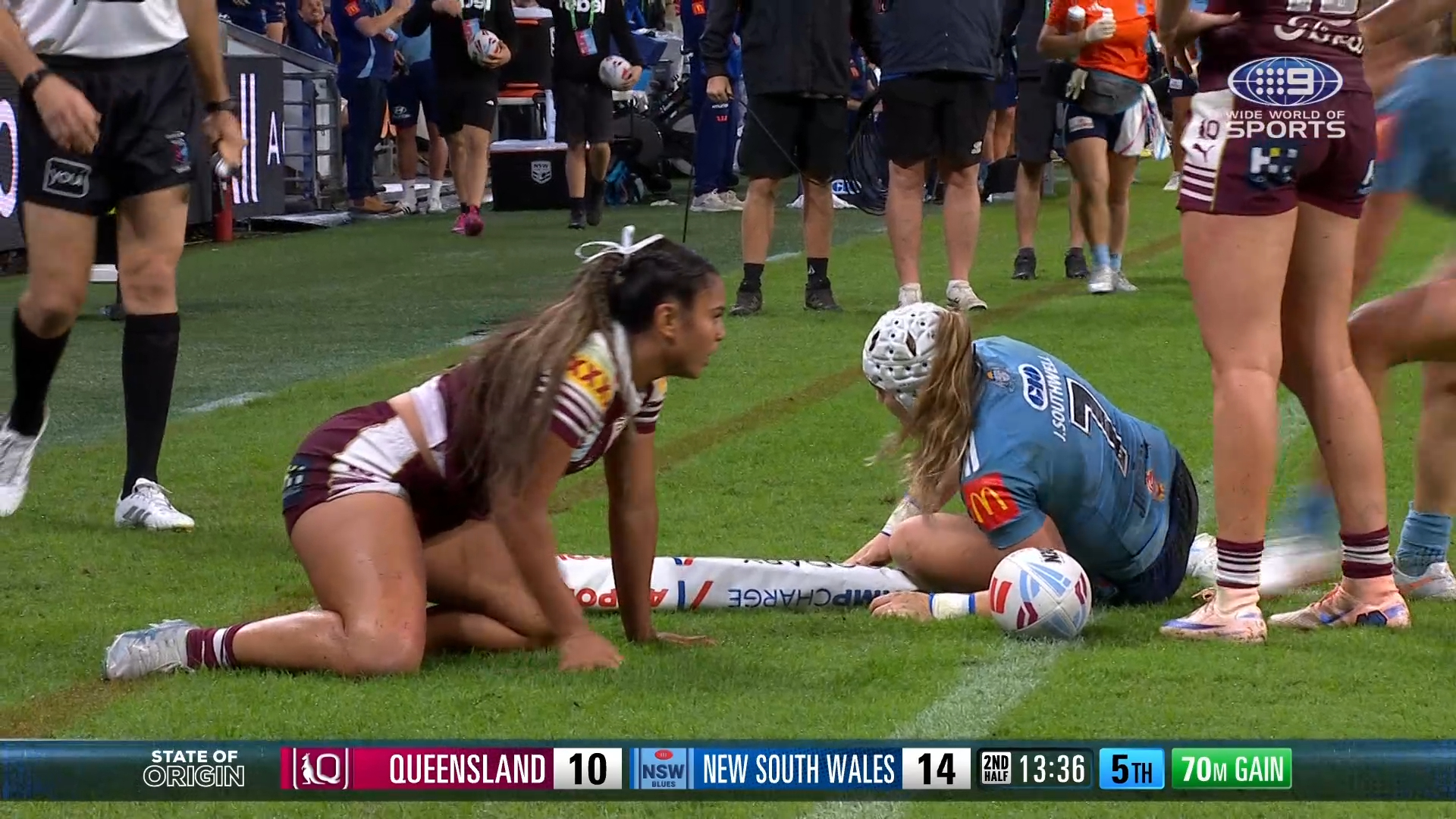 Southwell's epic try-saving tackle