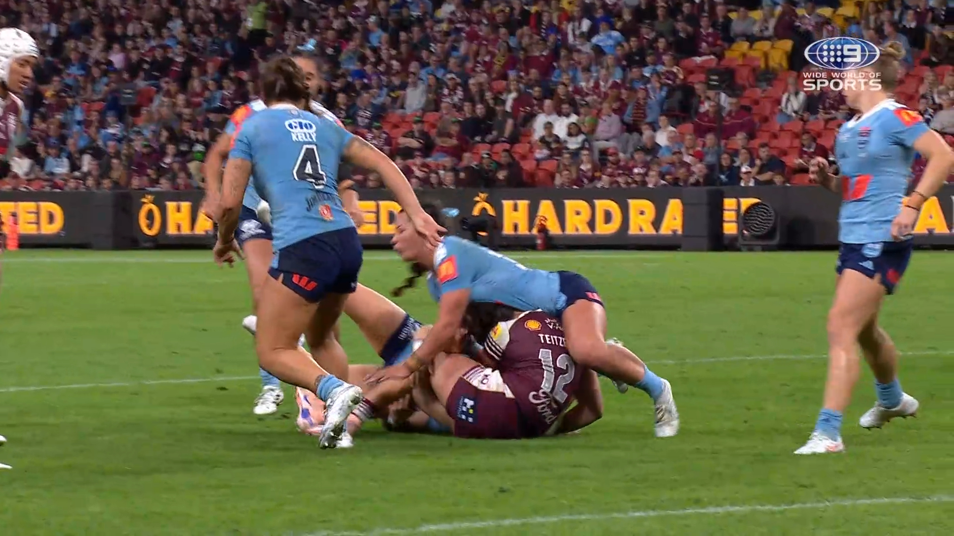 Cherrington pinged for crusher tackle