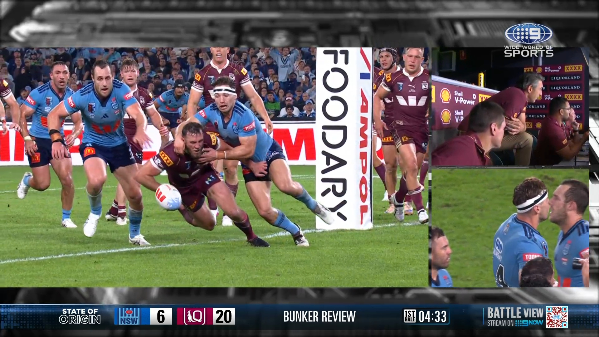 Controversy strikes as possible Murray try ruled out